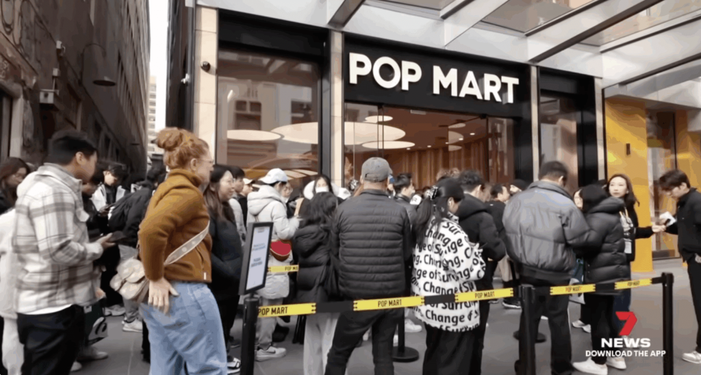 From Labubus to cinnamon scrolls, Australia’s queueing culture goes crazy